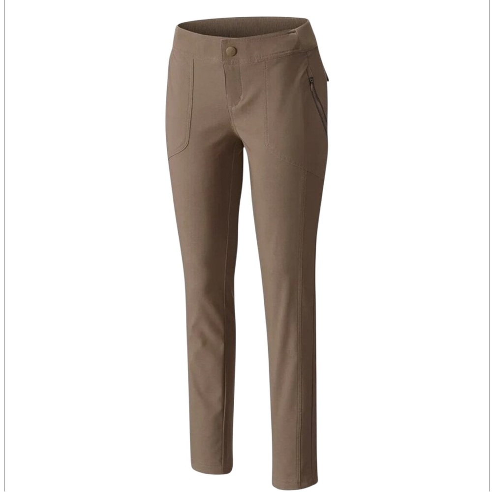 Columbia Utility Hiking Pants Bryce Canyon Color Truffle Women’s Size Large